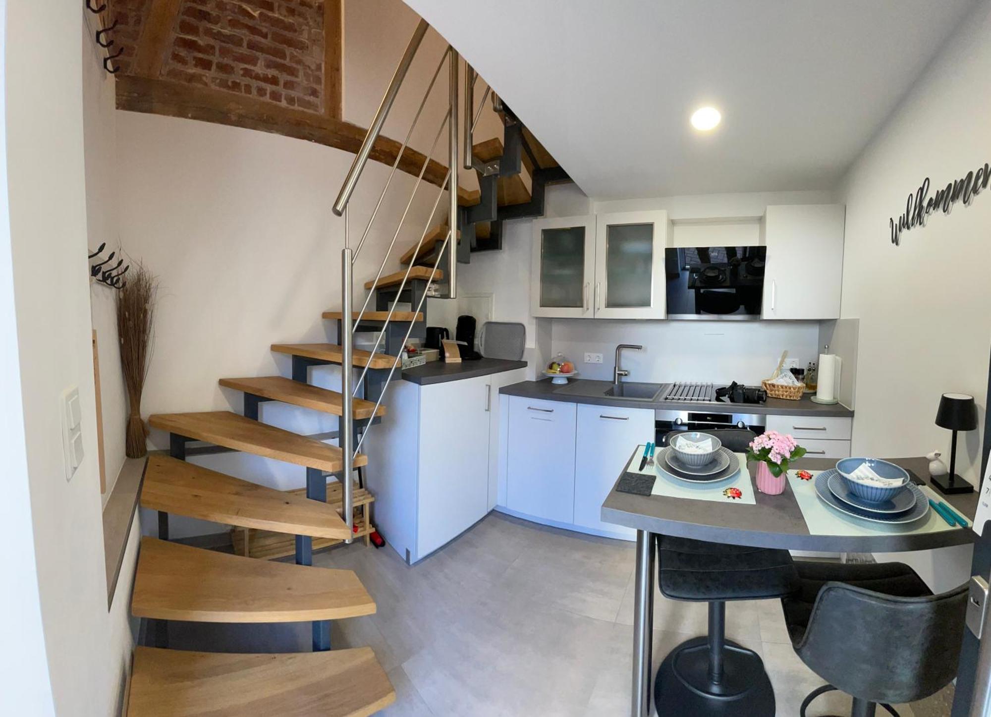Charmantes Luxus Maisonette- Apartement Bad Hersfeld Exterior foto